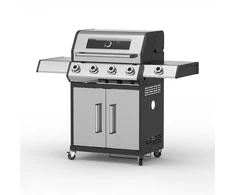 Teesa BBQ 5006 MASTER dujinis grilis - 5 degikliai - vieta cilindrui