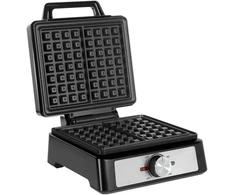 Kruger &amp; Matz TEESA vaflinė, 2 vafliai, 1600W, inox, galios reguliavimas