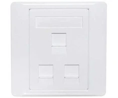 Oem Telefono arba interneto lizdo dangtelis - 3 iškyšos - lizdo dangtelis