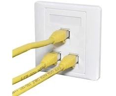 Oem Telefono arba interneto lizdo dangtelis - 3 iškyšos - lizdo dangtelis