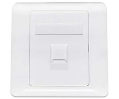 Oem Telefono arba interneto lizdo dangtelis - 1 iškyša - lizdo dangtelis