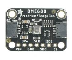 Temperatūros, drėgmės, slėgio ir dujų jutiklis, BME688, SPI/I2C, STEMMA QT/Qwiic, Adafruit 5046