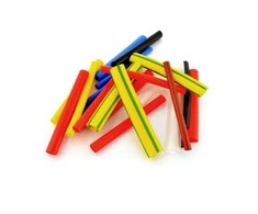 75-623# Termiškai susitraukiančių vamzdžių rinkinys 22 vnt, - ilgis 50mm