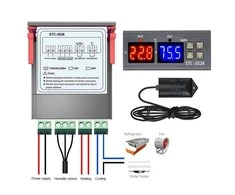 Oem Termostatas STC-3028 - 230VAC drėgmės ir temperatūros reguliatorius