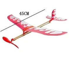 Oem Thunder Bird 500 mm guma varomas lėktuvas - guminė juostelė vaikams