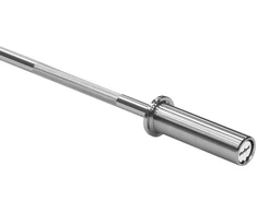 Tiesi olimpinė strypas su guoliais, olimpinė štanga su guoliais 120cm 9kg REBEL ACTIVE