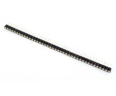Oem Tiksli vienos eilės kaiščių juosta 1x40 rastras 2.54mm - lizdas SIP40