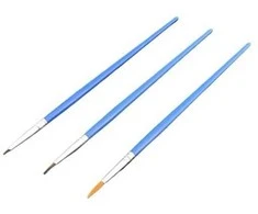 Oem Tikslus šepetėlis 8x1.5 mm - mažas šepetėlis, skirtas dažyti akvarele