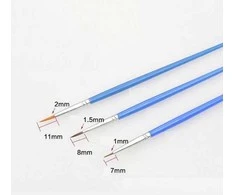 Oem Tikslus šepetėlis 8x1.5 mm - mažas šepetėlis, skirtas dažyti akvarele