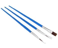 Oem Tikslus šepetys 11x2mm - mažas teptukas akvarelei piešti