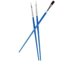 Oem Tikslus šepetys 11x2mm - mažas teptukas akvarelei piešti