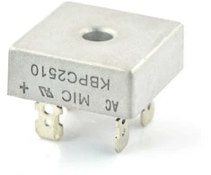 Oem Tilto lygintuvas KBPC2510 - 1000V/25A - su jungtimis