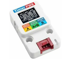 TimerPWR blokas – maitinimo valdymo modulis su 0.66 colio OLED ekranu – INA3221 – Įrenginio išplėtimo modulis – M5Stack U189