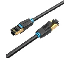 Tinklo kabelis cat.8 SFTP Vention IKABQ 20m Juodas