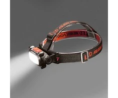 Tiross LED žibintuvėlis ant galvos įkraunamas XPE 120lm + COB 200lm, 18650 1200mAh