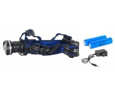 Tiross Žibintuvėlis ant galvos įkraunamas 10W LED