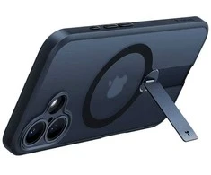 Dėklas Torras Pstand Spin Case, skirtas iPhone 16 Plus (juodas)