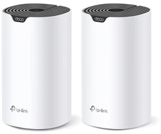 Maršrutizatorius „TP-Link AC1900 Whole Home Mesh Wi-Fi“ sistema | Deco S7 (2 pakuotės) | 802.11ac | 10/100/1000 Mbit/s | Ethernet LAN (RJ-45) jungtys 1 | Tinklelio palaikymas Taip | MU-MiMO Taip | Nėra mobiliojo plačiajuosčio ryšio | Antenos tipas Vidinis