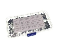 Oem Tranzistorių rinkinys NPN - PNP - 200vnt