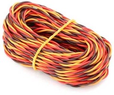 Oem Trijų gyslų servo kabelis 0.30 mm - susuktas - 60 gyslų kabelis