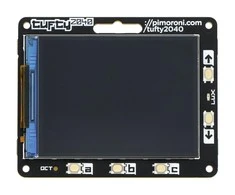 Tufty 2040 - plokštė su RP2040 ir 2.4'' TFT LCD ekranu - PiMoroni PIM624