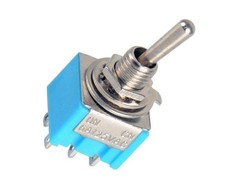 Oem Tumblerinis jungiklis - 6A - 125V - 2 padėtys - MTS-202 - 6 kontaktų