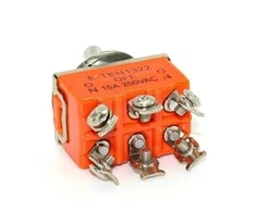 Oem Tumblerinis jungiklis - E-TEN1322 - 15A - 250V - 3 padėtys - 6 kontaktai