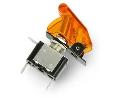 Tumbleris ON-OFF 12V / 20A su apšvietimu, geltonas, Adafruit 3219