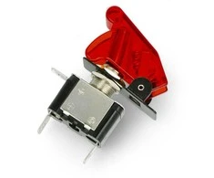 Tumbleris ON-OFF 12V / 20A su apšvietimu, raudonas, Adafruit 3218