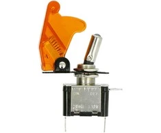 Tumbleris ON-OFF 12V / 20A su apšvietimu, geltonas, Adafruit 3219