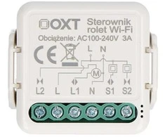 Tuya – 230V WiFi roletų valdiklis – Android/iOS programa – OXT T227