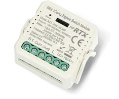 Tuya – be įtampos relė 12V/230V – ZigBee – Android/iOS programa – RTX ZRS1-DCMR