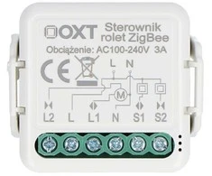 Tuya – įmontuotas roletų valdiklis ZigBee – Android/iOS programa – OXT T267