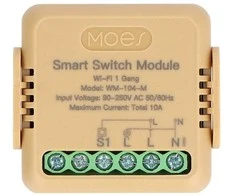 Tuya – mini WiFi siųstuvas – Android/iOS programa – Moes WM-104-M