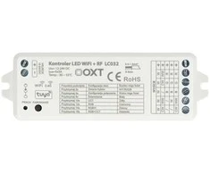 Tuya – RGBW+CCT 5in1 LED juostos valdiklis – WiFi/RF SD – Android/iOS programa – OXT LC032