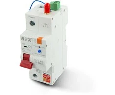 Tuya - vienfazis WiFi saugiklis su energijos skaitikliu - 1P 63A - RTX WCB63-1P