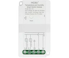 Tuya - WiFi jutiklis su zondu ir temperatūros jutikliu - Moes MS-103-WP