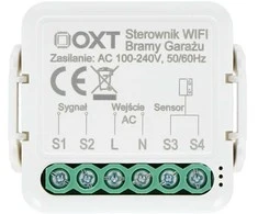 Tuya – WiFi vartų valdiklis su magnetiniu jutikliu – OXT SWT10G
