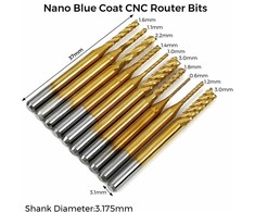 Grąžtas TwoTrees galinės frezos CNC - 40vnt
