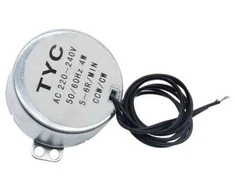 Oem TYC-50 sinchroninis variklis - 230VAC - 5/6RPM 50/60Hz - DIY projektams