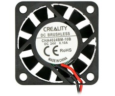 Tylus ašinis aušinimo ventiliatorius 24V 40x40x10mm, skirtas Creality Ender-3 V2, Ender-3 Pro, Ender-5 V2
