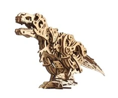 Tyrannosaurus Rex - mechaninis surinkimo modelis - fanera - 249 elementai - Ugearsmodels