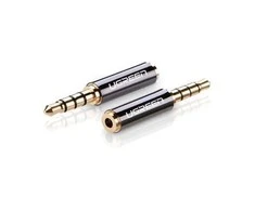 UGREEN 20502 2.5mm micro lizdo adapteris į 3.5 mm mini jack lizdo - Juodas