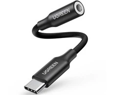UGREEN AV161 USB-C audio adapteris į 3.5mm jack - Juodas