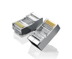 UGREEN Ethernet RJ45 metalinis kištukas 8P/8C Cat.6 UTP 10vnt