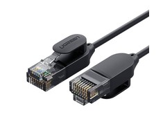 UGREEN NW122 Ethernet kabelis RJ45 Cat.6A UTP 1.5m - Juodas