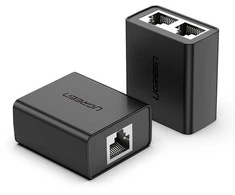 Ugreen Tinklo daliklis ekranuotas RJ45 -> 2xRJ45 (8P8C) (2 vnt)