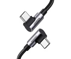 UGREEN US335 USB-C - USB-C kampinis laidas 5A 100W 2m