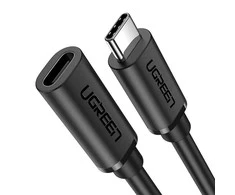 UGREEN USB-C 3.1 Gen2 lizdas - USB-C kištukas laidas 1m