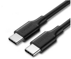 UGREEN USB-C PD maitinimo kabelis 60W 1m - Juodas